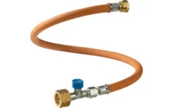 GOK Hochdruckgasschlauch 45cm / G. 1 Mit Schlauchbruchsicherung Für IT Liqui; CY; GR; I; M; TR -NIGR Camping Geschaft 220214 1644117