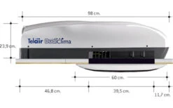 Teleco Telair DualClima 8400H Dachklimaanlage 11 Teleco Telair DualClima 8400H Dachklimaanlage -NIGR Camping Geschaft 281094 2291263