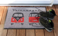 VW Collection T1 Bulli Front / Back Fußmatte 70 X 50 Cm