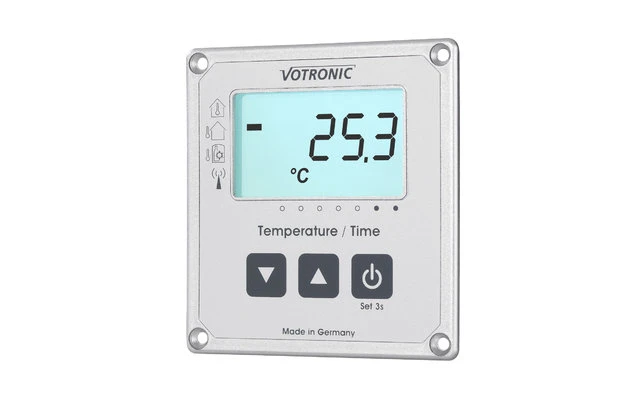 Votronic LCD-Thermometer / Uhr S Mit Extern-Sensor 3 Votronic LCD-Thermometer / Uhr S Mit Extern-Sensor