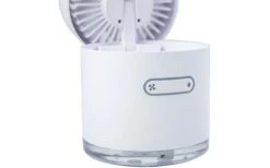 Bo-Camp Fan With Humidifier Wiederaufladbarere Ventilator -NIGR Camping Geschaft 536161 3493357