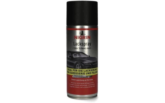 Nigrin Lack-Spray - Schwarz Matt 400 Ml 3 Nigrin Lack-Spray - Schwarz Matt 400 Ml