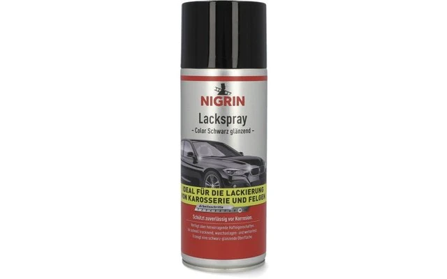Nigrin Lack-Spray - Schwarz Matt 400 Ml 5 Nigrin Lack-Spray - Schwarz Matt 400 Ml – Bild 3
