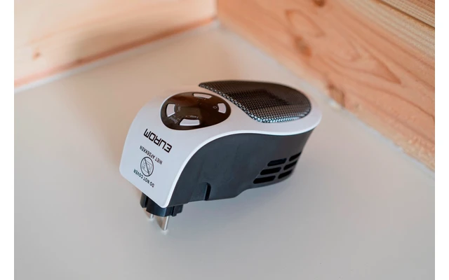 Eurom Heat Plug-in Keramikheizung 500 W 3 Eurom Heat Plug-in Keramikheizung 500 W